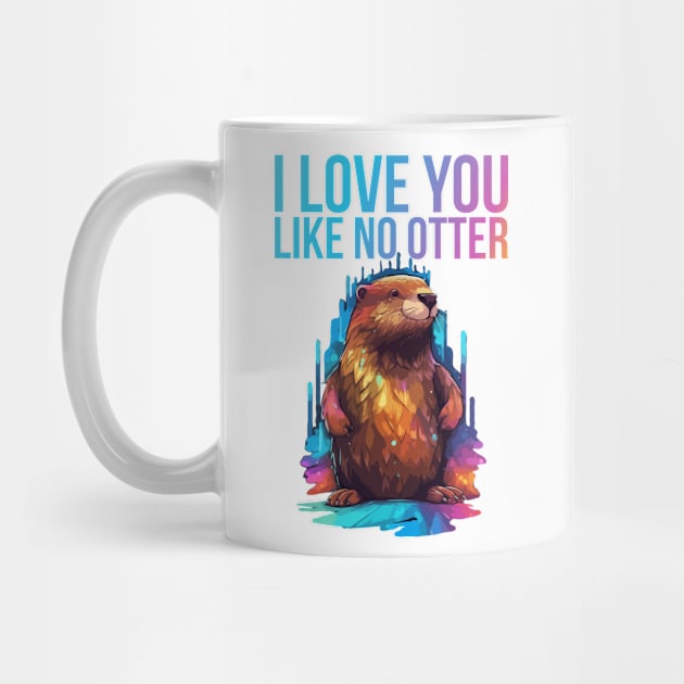 Just I Love You Like No Otter by Dmytro